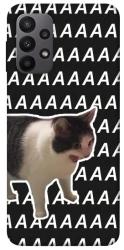 Чехол itsPrint Сat screaming для Samsung Galaxy A23 4G