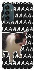 Чехол itsPrint Сat screaming для Samsung Galaxy M23 5G