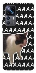 Чехол itsPrint Сat screaming для Xiaomi 12T / 12T Pro