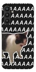 Чехол itsPrint Сat screaming для Samsung Galaxy A34 5G
