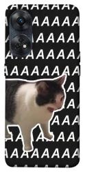Чехол itsPrint Сat screaming для Oppo Reno 8 T 4G