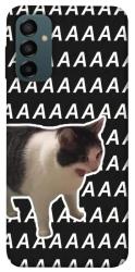 Чехол itsPrint Сat screaming для Samsung Galaxy M34 5G