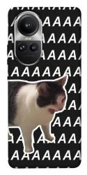 Чехол itsPrint Сat screaming для Oppo Reno 10