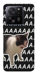 Чехол itsPrint Сat screaming для Xiaomi 13T