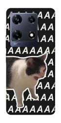 Чехол itsPrint Сat screaming для Infinix Note 30 Pro