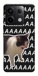 Чехол itsPrint Сat screaming для Xiaomi Redmi Note 13 Pro 4G