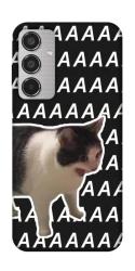 Чехол itsPrint Сat screaming для Samsung Galaxy M35 5G