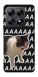 Чехол itsPrint Сat screaming для Xiaomi 14T Pro