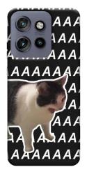 Чехол itsPrint Сat screaming для Motorola Edge 50 Neo
