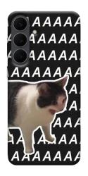 Чехол itsPrint Сat screaming для Samsung Galaxy S25 FE