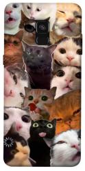 Чехол itsPrint Сats сollage для Samsung A530 Galaxy A8 (2018)