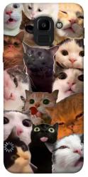 Чехол itsPrint Сats сollage для Samsung J600F Galaxy J6 (2018)
