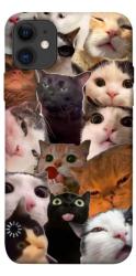 Чехол itsPrint Сats сollage для Apple iPhone 11 (6.1")