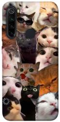Чехол itsPrint Сats сollage для Xiaomi Redmi Note 8