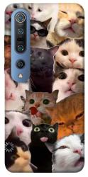 Чехол itsPrint Сats сollage для Xiaomi Mi 10 / Mi 10 Pro