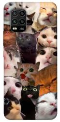 Чехол itsPrint Сats сollage для Xiaomi Mi 10 Lite