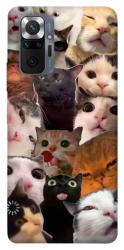 Чехол itsPrint Сats сollage для Xiaomi Redmi Note 10 Pro