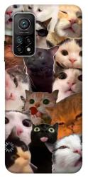 Чехол itsPrint Сats сollage для Xiaomi Mi 10T