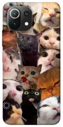 Чехол itsPrint Сats сollage для Xiaomi Mi 11 Lite