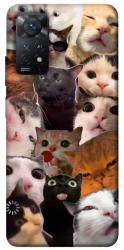 Чехол itsPrint Сats сollage для Xiaomi Redmi Note 11 Pro 4G/5G