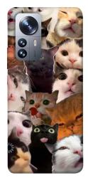 Чехол itsPrint Сats сollage для Xiaomi 12 / 12X