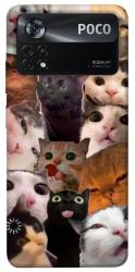 Чехол itsPrint Сats сollage для Xiaomi Poco X4 Pro 5G