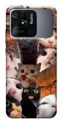 Чехол itsPrint Сats сollage для Xiaomi Redmi 10C