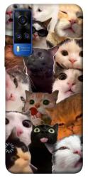 Чохол itsPrint Сats сollage для Vivo Y51a