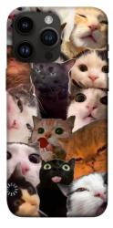 Чехол itsPrint Сats сollage для Apple iPhone 14 Pro Max (6.7")