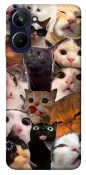 Чехол itsPrint Сats сollage для Realme 10 4G