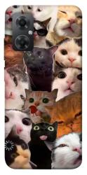 Чехол itsPrint Сats сollage для Xiaomi Redmi Note 11R