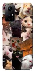 Чехол itsPrint Сats сollage для Xiaomi Redmi Note 12S