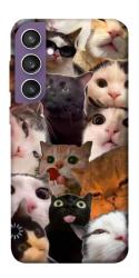 Чехол itsPrint Сats сollage для Samsung Galaxy S23 FE