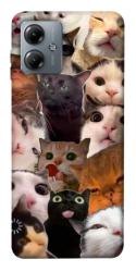 Чехол itsPrint Сats сollage для Motorola Moto G14