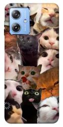 Чехол itsPrint Сats сollage для Motorola Moto G84