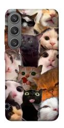 Чехол itsPrint Сats сollage для Samsung Galaxy S24