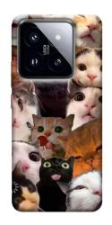 Чохол itsPrint Сats сollage для Xiaomi 14 Pro