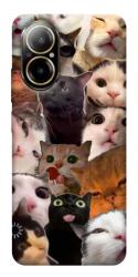 Чехол itsPrint Сats сollage для Realme C67 4G
