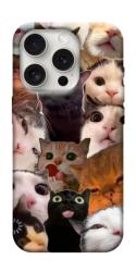 Чехол itsPrint Сats сollage для Apple iPhone 16 Pro (6.3")