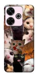 Чохол itsPrint Сats сollage для Xiaomi Redmi 13 4G / Poco M6 4G