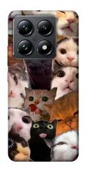 Чохол itsPrint Сats сollage для Xiaomi 14T Pro