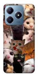 Чехол itsPrint Сats сollage для Realme C63 4G
