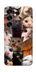 Чехол itsPrint Сats сollage для Samsung Galaxy S25+
