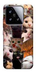 Чехол itsPrint Сats сollage для Xiaomi 15
