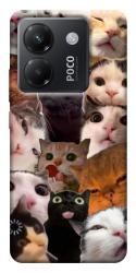 Чехол itsPrint Сats сollage для Xiaomi Poco M7 Pro 5G