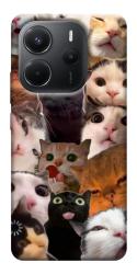 Чехол itsPrint Сats сollage для Xiaomi Redmi Note 14 4G (Int. version)