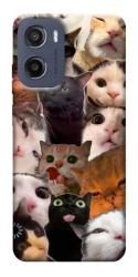 Чехол itsPrint Сats сollage для Motorola Moto G05