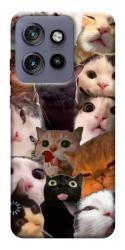 Чехол itsPrint Сats сollage для Motorola Edge 50 Neo