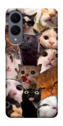 Чехол itsPrint Сats сollage для Samsung Galaxy S25 Edge