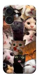 Чехол itsPrint Сats сollage для Apple iPhone 17 (6.3")